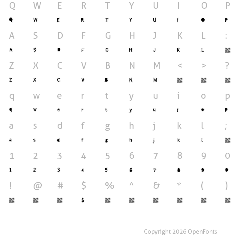 Character Map of Magnetic Regular