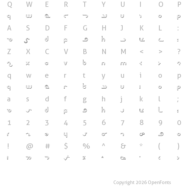 Character Map of Masterdom Shadow Shadow