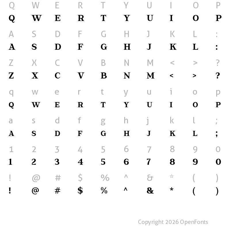 Character Map of Meira Demo