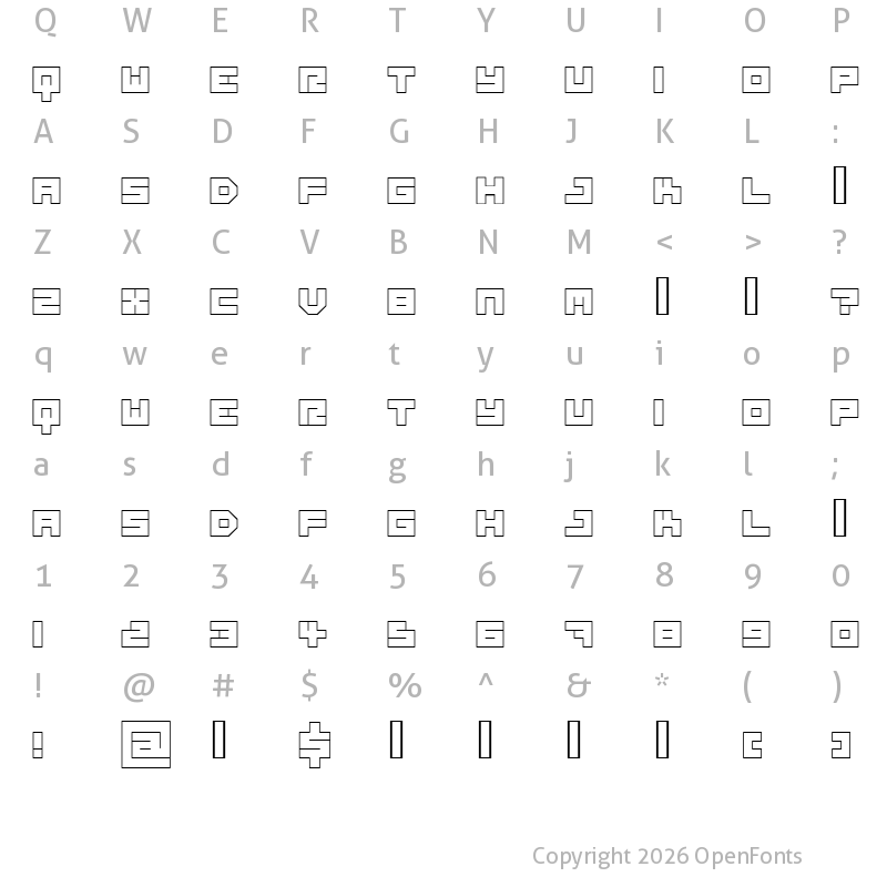 Character Map of Miss Ellen Regular