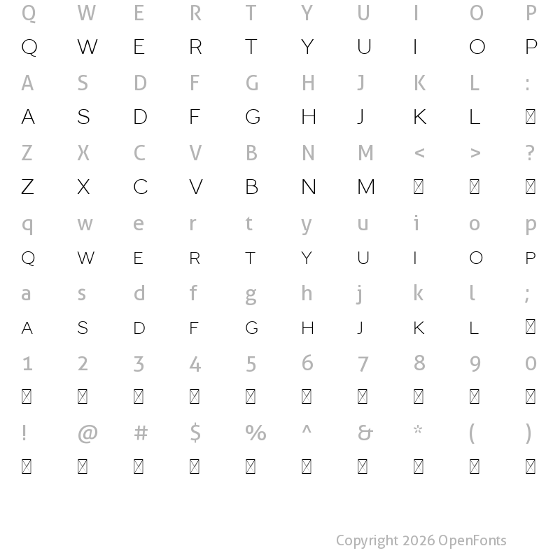Character Map of Monocole Free Regular