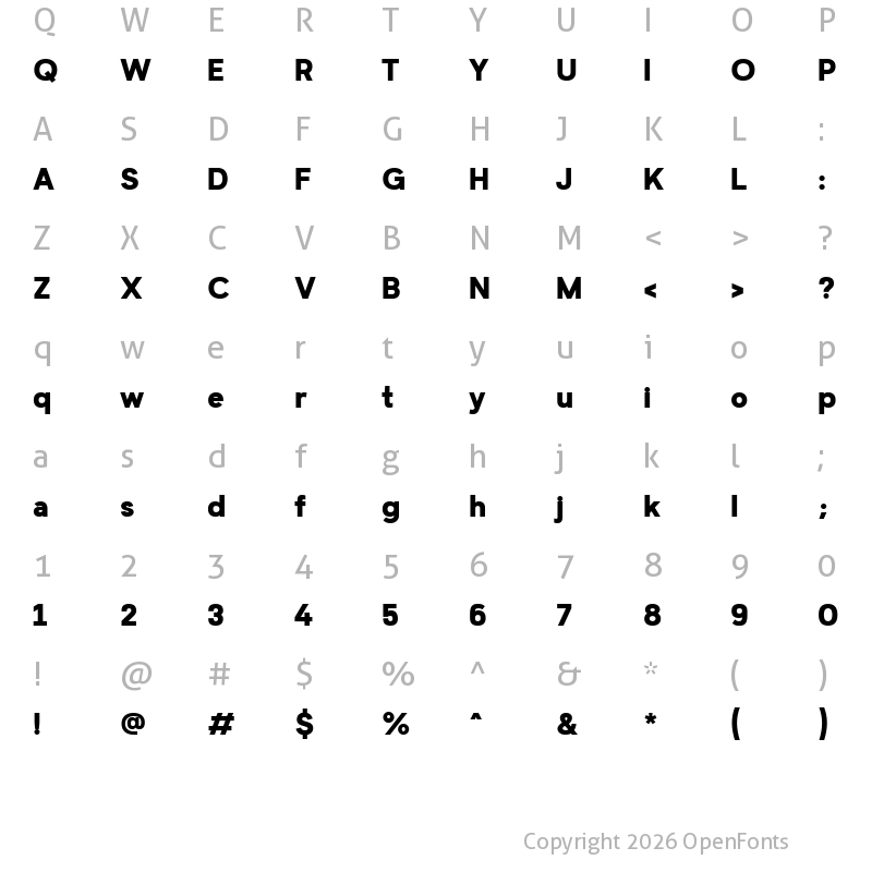 Character Map of motiraw-black black