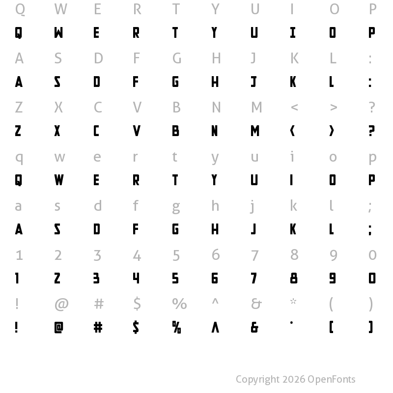 Character Map of New Comic Title Regular
