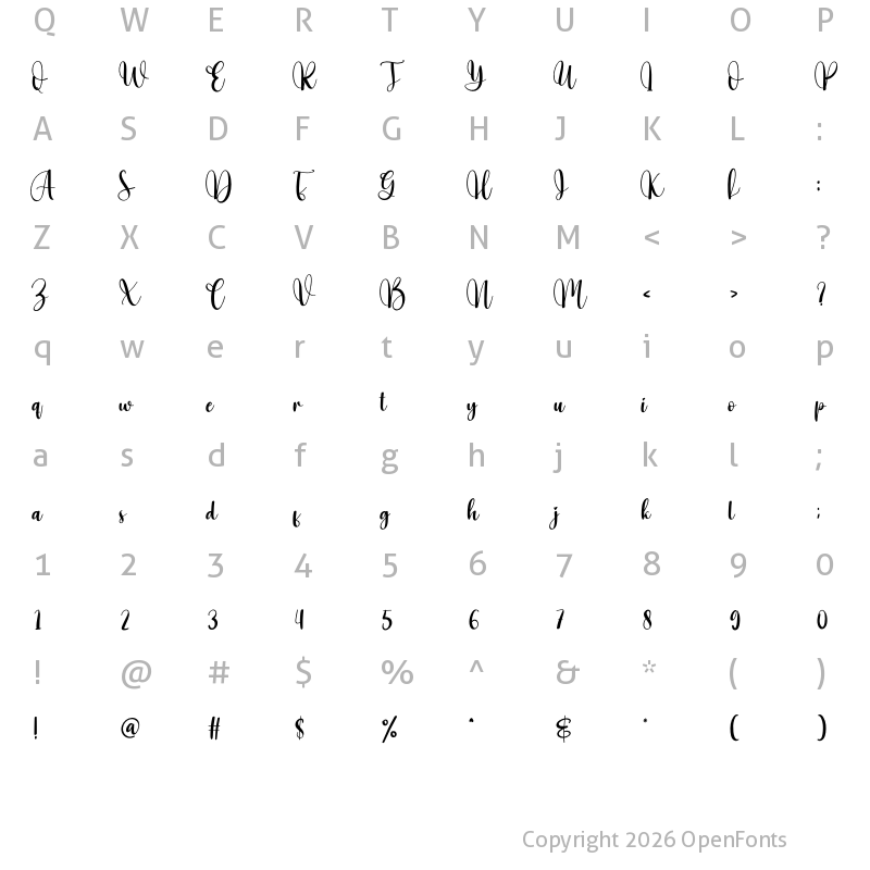 Character Map of Number Regular