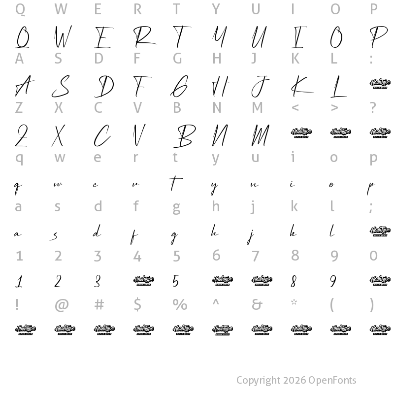 Character Map of Portland S Demo Regular