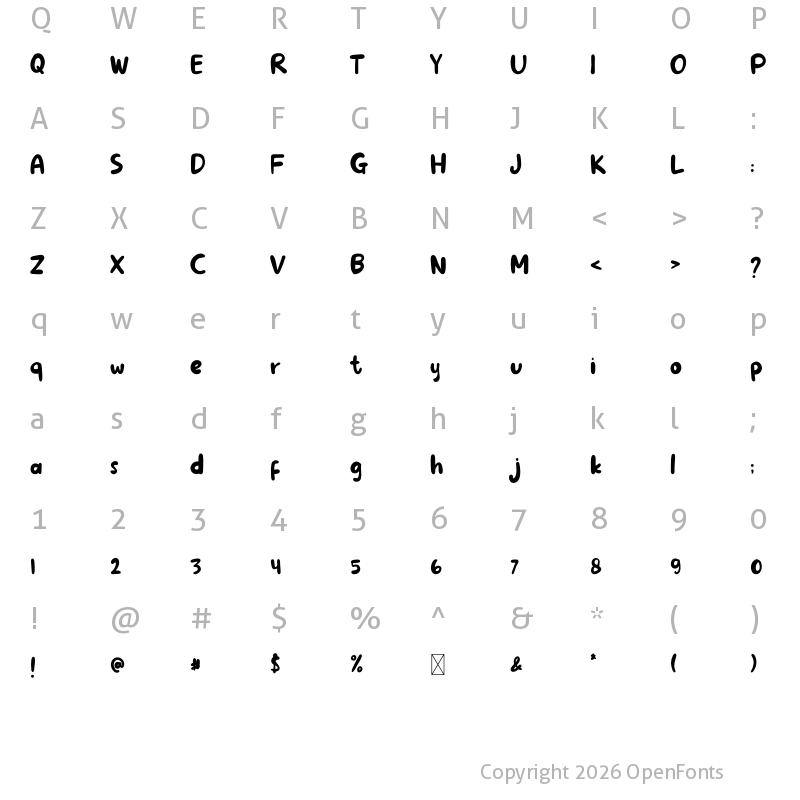 Character Map of Random Regular