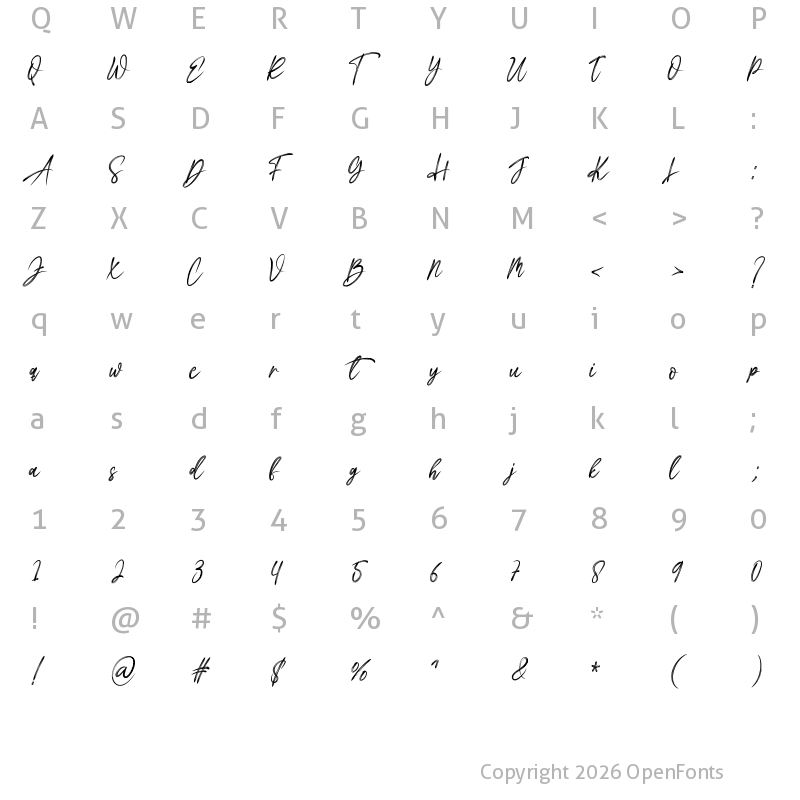 Character Map of Romantic Story Regular