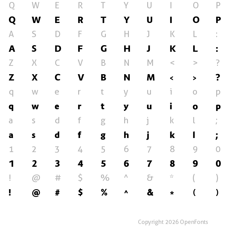 Character Map of Route 159 Heavy