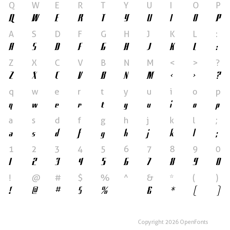Character Map of Sad Films Regular