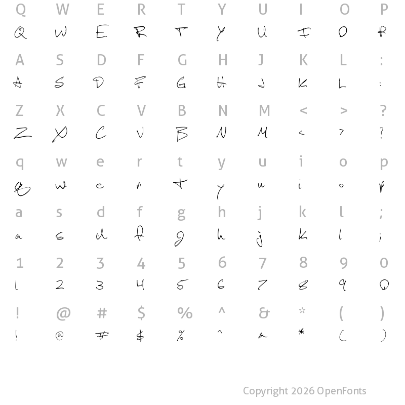 Character Map of Scotosaurus Regular