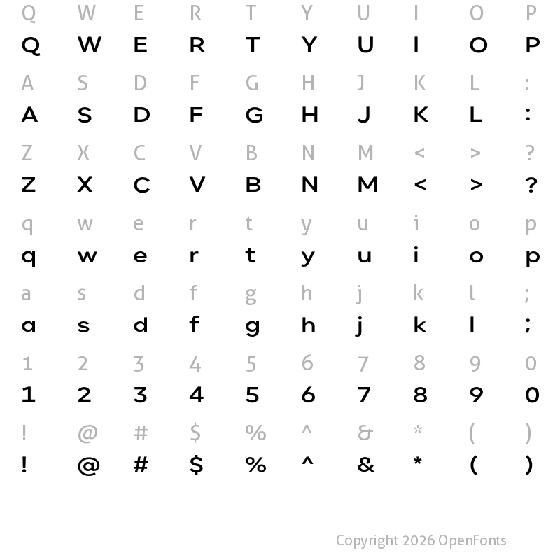 Character Map of Sepiaridom Medium