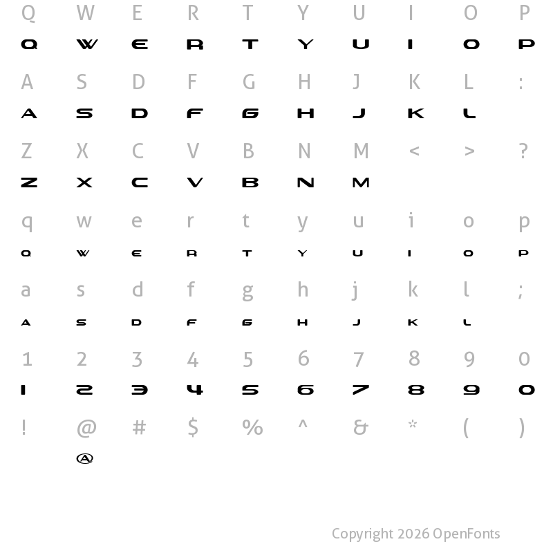 Character Map of Sevil alias Esra Lite Regular