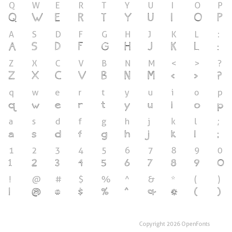 Character Map of {skinny} jeans Regular