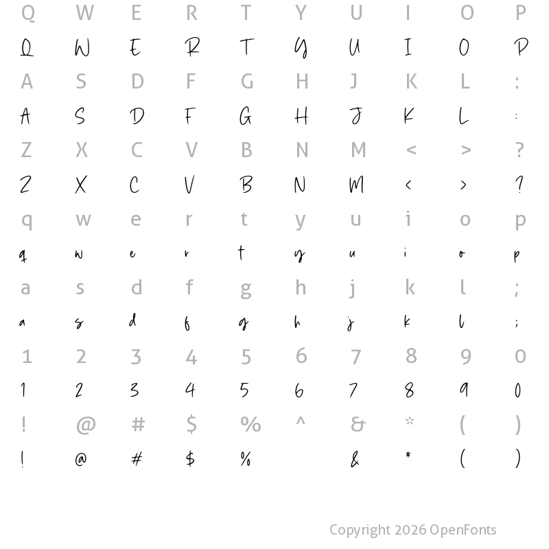 Character Map of Smoky Diamond Regular