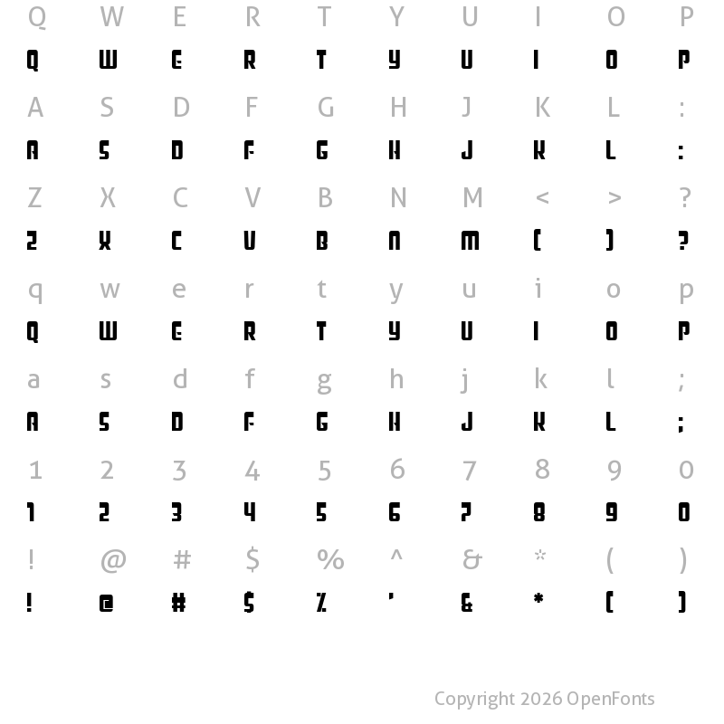 Character Map of Star Trebek Regular