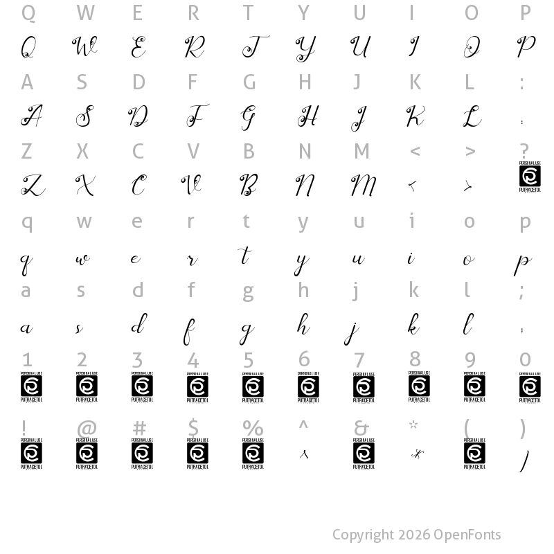 Character Map of Stasya Free