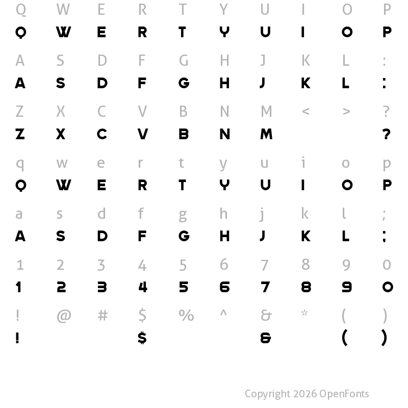 Character Map of Steinberg Regular