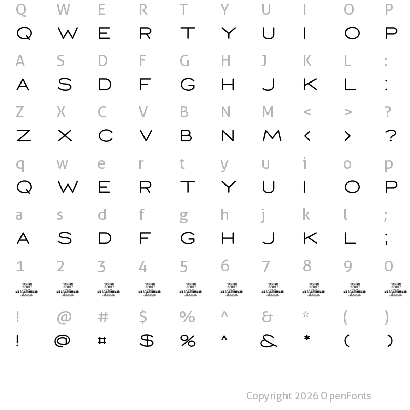 Character Map of Stormland PERSONAL USE ONLY Light