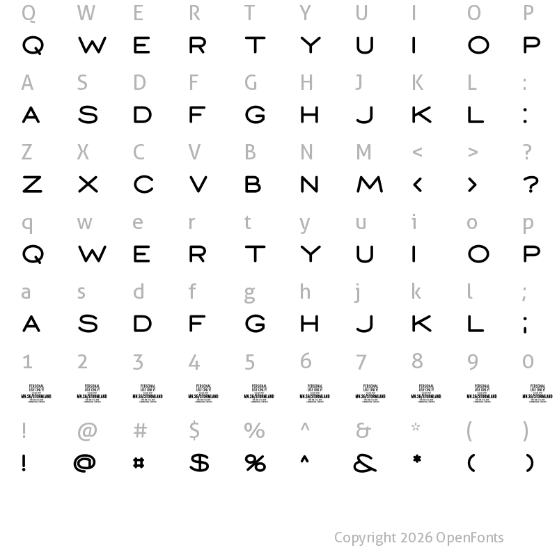 Character Map of Stormland PERSONAL USE ONLY Medium