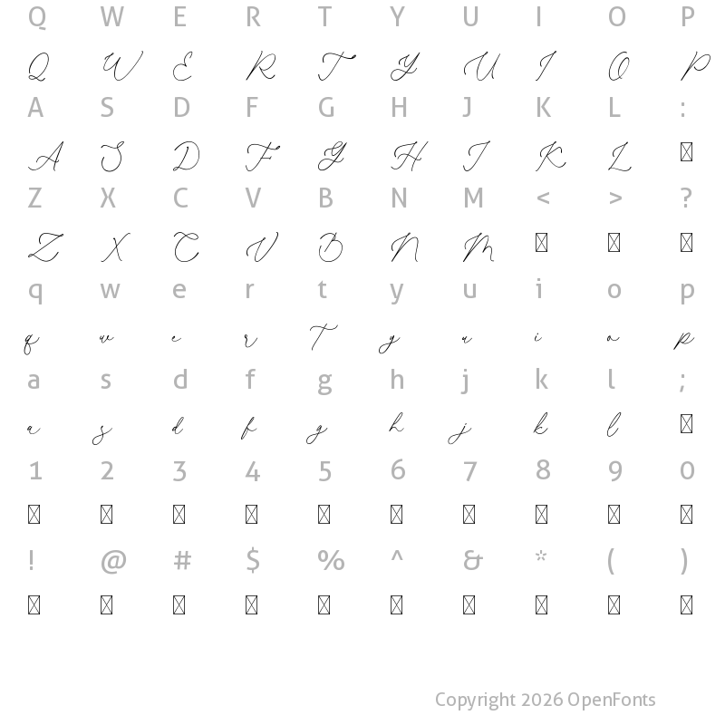 Character Map of The Smooth Regular