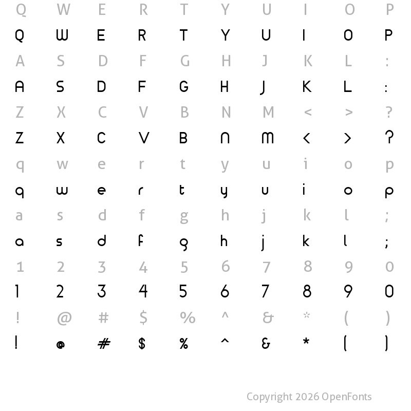 Character Map of TimeBurner Bold
