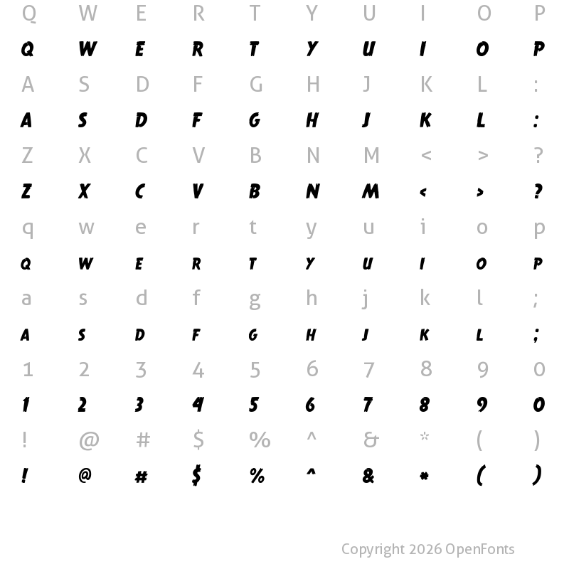 Character Map of True Crimes Expanded