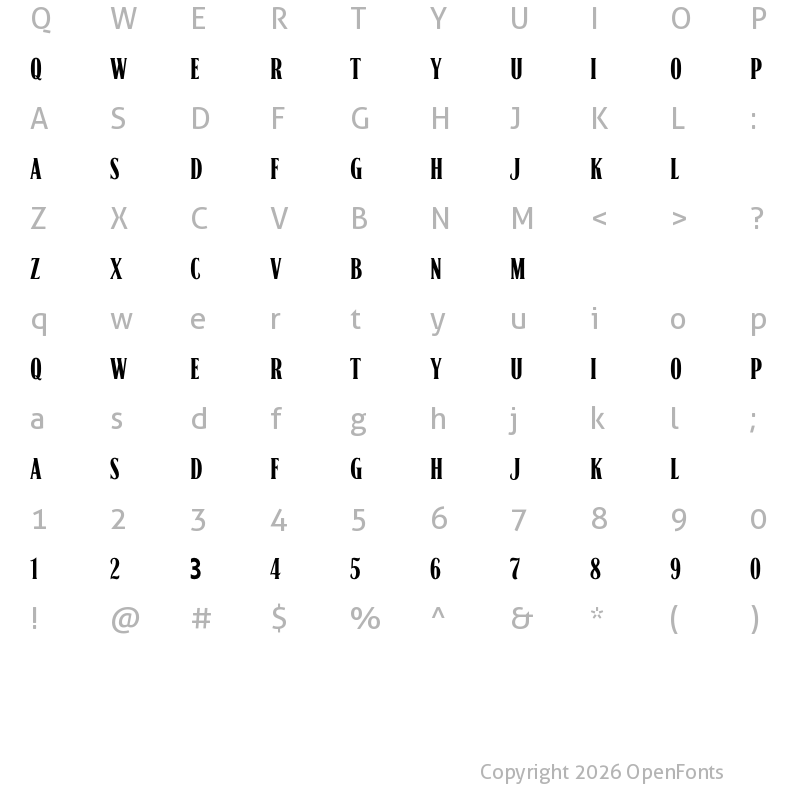 Character Map of Whiskey Jill Demo